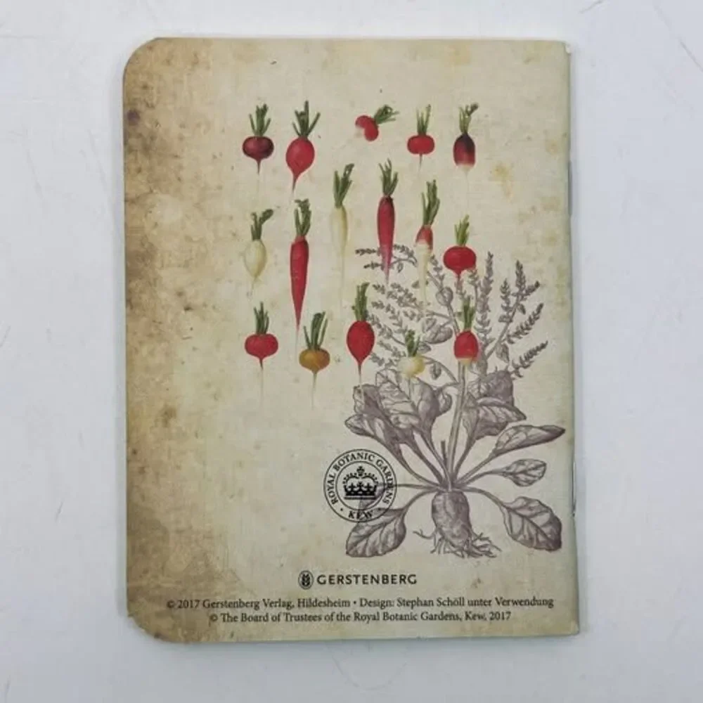 Blank Notebook Lot of 5 - Baron Fig, Royal Botanic Gardens Kew, Marmoset - New